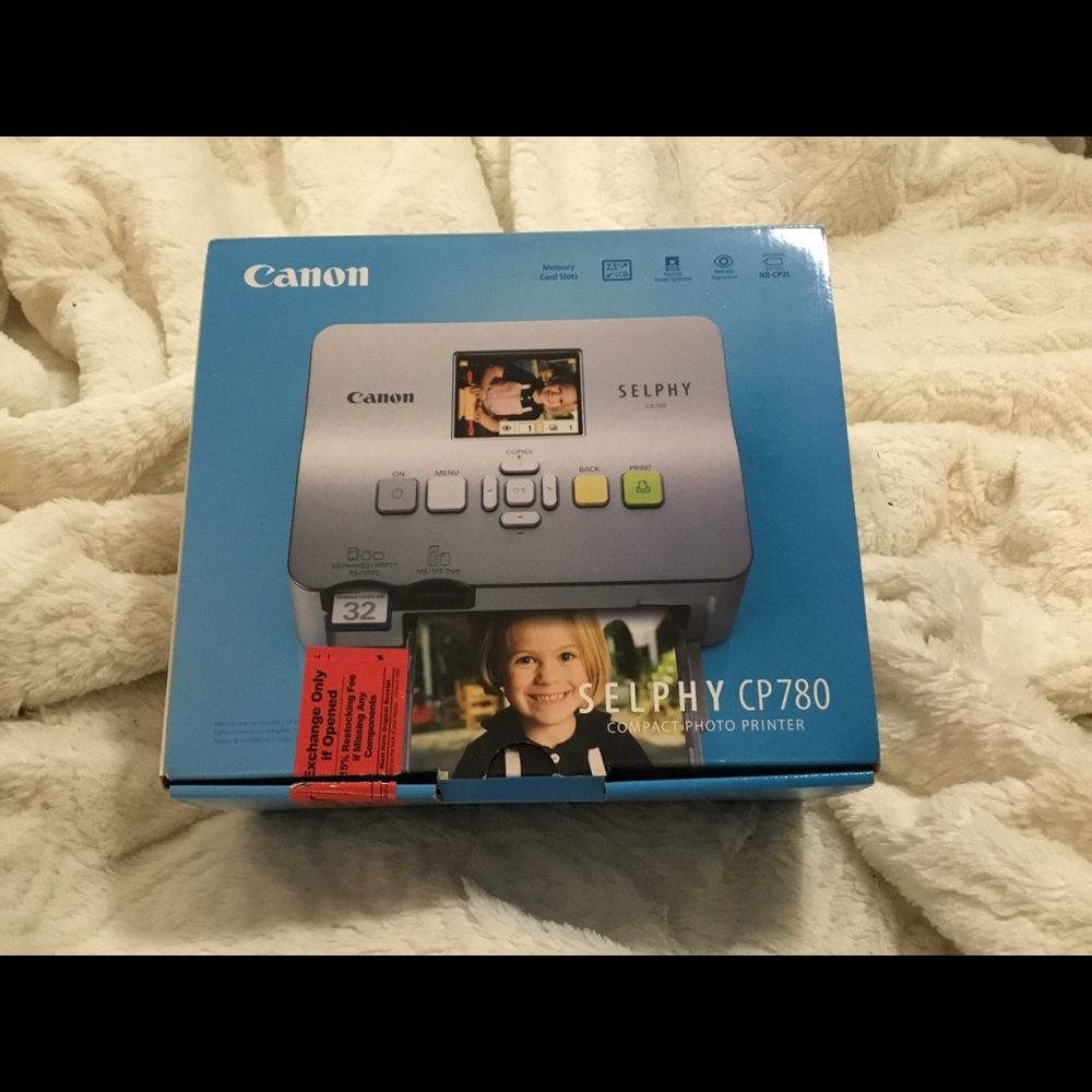 NWOT—CANON SELPHY CP780 COMPACT PHOTO PRINTER